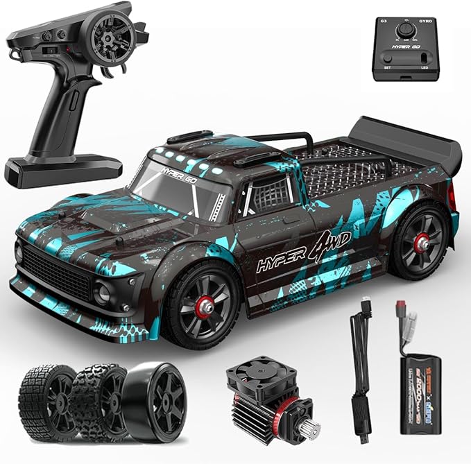 MJX Hyper Go Brushless RC Hobby Truck 55 km/h 2000 mAh Battery 14301