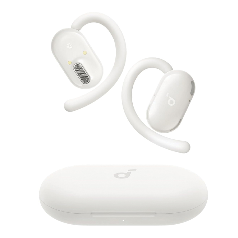 Anker Soundcore V20i Open-Ear Bluetooth Earbuds Water Resistant IP55 36 Hours Playback Bluetooth 5.4 White A3876H21