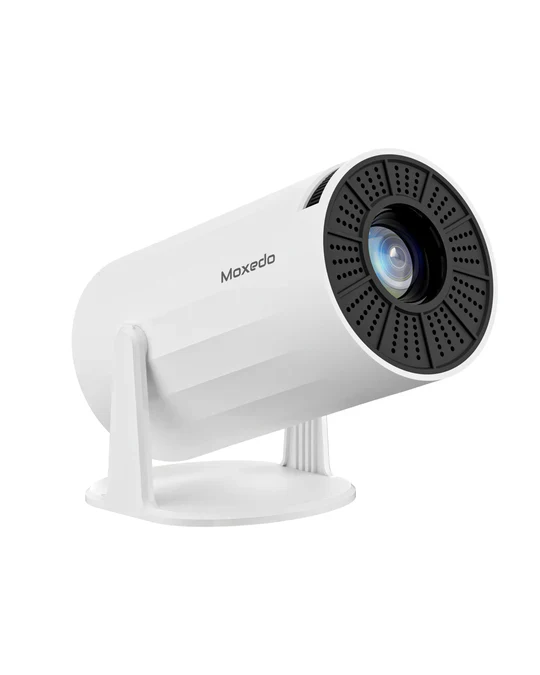 Moxedo Zentra Smart Gaming Projector | 1080P FHD | 4K Support | Auto Keystone | 200 ANSI Lumens | Dual Game Controllers | Android 11